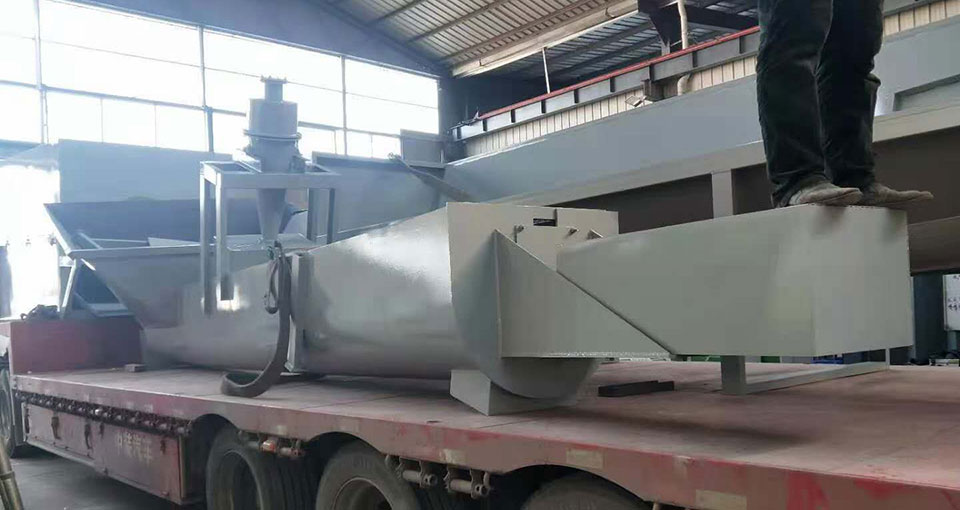 砂石分離機(jī)發(fā)貨現(xiàn)場