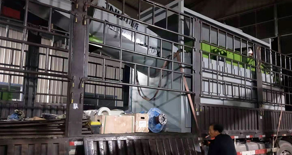 振動型砂石分離機發(fā)貨現(xiàn)場