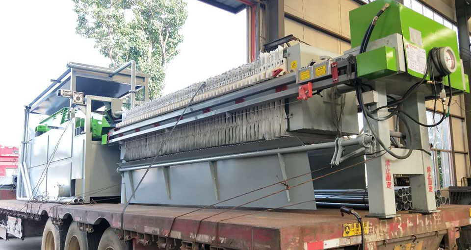 壓濾機發(fā)貨現(xiàn)場