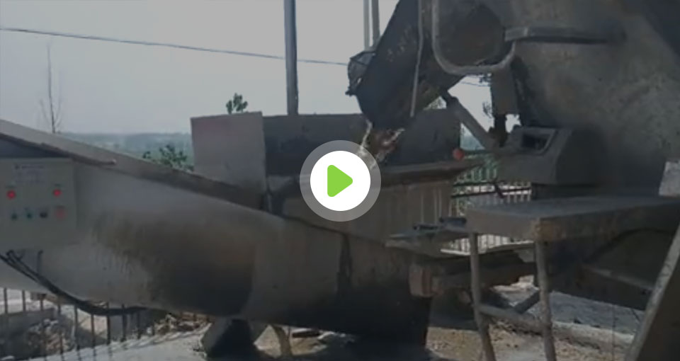 螺旋型砂石分離機(jī)使用現(xiàn)場(chǎng)